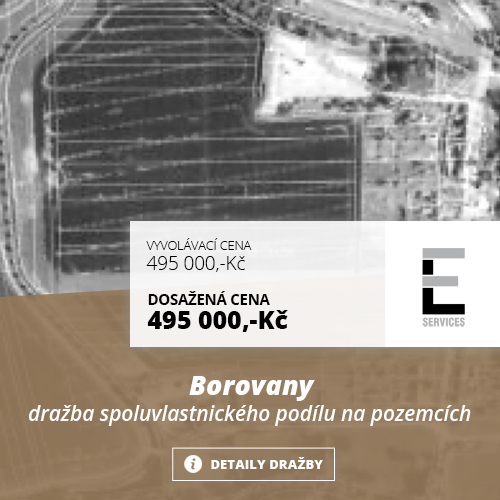 Podíl na pozemcích, Borovany - dražba | Legal Estate & Services | legalestate.cz