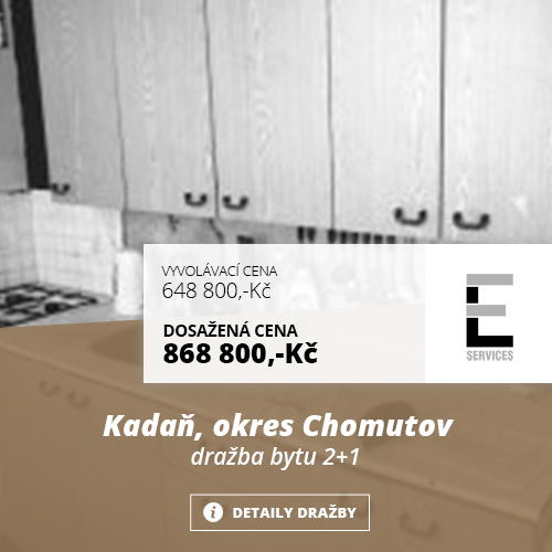 Byt 2+1 v obci Kadaň - dražba | Legal Estate & Services | legalestate.cz