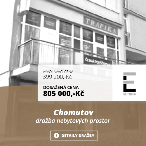 Nebytový prostor, Chomutov - dražba | Legal Estate & Services | legalestate.cz