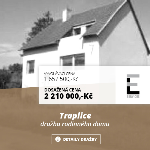 Rodinný dům, Traplice - dražba | Legal Estate & Services | legalestate.cz