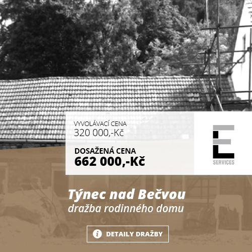Rodinný dům, Týnec nad Bečvou - dražba | Legal Estate & Services | legalestate.cz